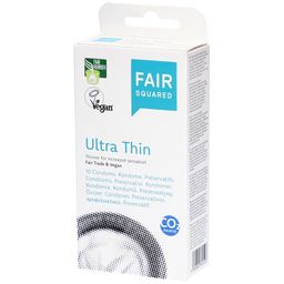 Fair Squared® Ultra Thin Préservatifs 10 pièces 52 mm