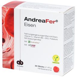 AndreaFer – Eisenpräparat mit Eisen, Vitamin C, B6, B12 und Folsäure
