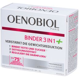 Oenobiol Fett- & Zuckerblocker 3 in 1 + Präbiotikum 60 Kapseln