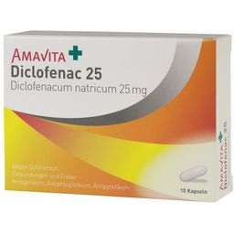 AMAVITA Diclofenac Kaps 25 mg 10 Stk