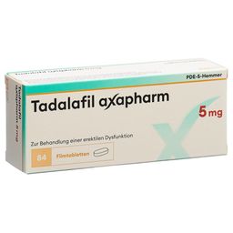 TADALAFIL axapharm Filmtabl 5 mg 84 Stk