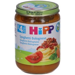 HiPP – Spaghetti Bolognese bio dès 4 mois
