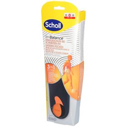 Scholl In-Balance Semelles anti-douleurs dans le bas du dos Taille M 40-42