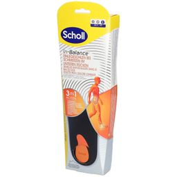 Scholl In-Balance Semelles anti-douleurs dans le bas du dos Taille L 42,5-45