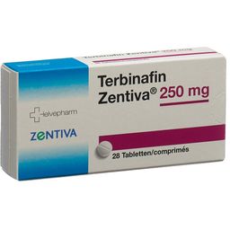 TERBINAFIN Zentiva Tabl 250 mg 28 Stk