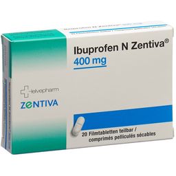 IBUPROFEN N Zentiva Filmtabl 400 mg 20 Stk