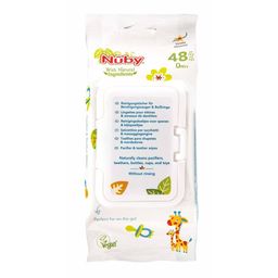 Nuby Lingettes nettoyantes tétines et jouets vanille