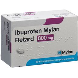 IBUPROFEN Mylan Ret Filmtabl 800 mg 50 Stk