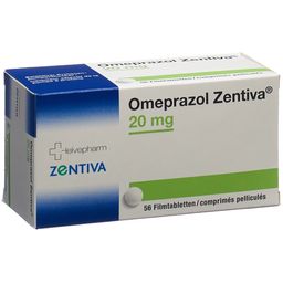 OMEPRAZOL Zentiva Filmtabl 20 mg 56 Stk