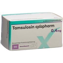 TAMSULOSIN Axapharm Ret Kaps 0.4 mg 100 Stk
