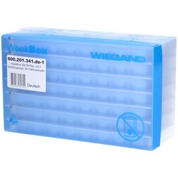 WIEGAND Wochenpillenbox Set M-Flex Text auf Deutsch