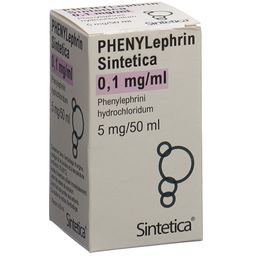 PHENYLEPHRIN Sintetica 5 mg/50ml Durchstf 50 ml