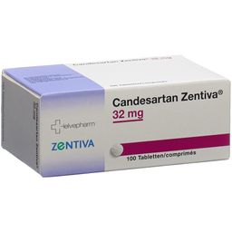 CANDESARTAN Zentiva Tabl 32 mg 100 Stk