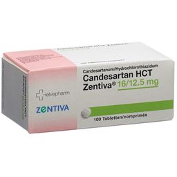 CANDESARTAN HCT Zentiva Tabl 16/12.5 mg 100 Stk