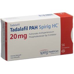 TADALAFIL PAH Spirig HC Filmtabl 20 mg 56 Stk