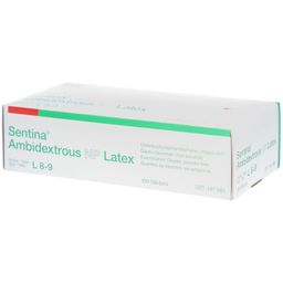 SENTINA Handschuhe L Latex 100 Stk