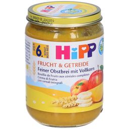 HiPP – Purée bio fruits & céréales complètes dès 6 mois