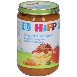 HIPP Petit Pot Spaghetti Bolognaise bio après 8 mois