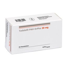 TADALAFIL PAH OrPha Filmtabl 20 mg 56 Stk