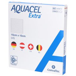 ConvaTec® Aquacel Extra Wundverband 15 x 15 cm steril