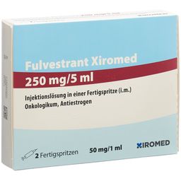 FULVESTRANT Xiromed 250 mg/5ml 2 Fertspr 5 ml