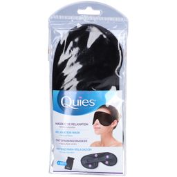Quies Optik Entspannungsmaske schwarz