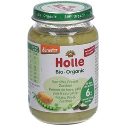 HOLLE Préparation aux légumes bio Pomme de terre, petit pois et courgette