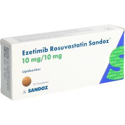 EZETIMIB ROSUVA Sandoz Filmtabl 10 mg/10 mg 30 Stk