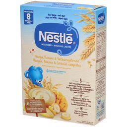 Nestlé® Bouillie Lactée Mangue, Banane & Céréales complètes + 8 mois