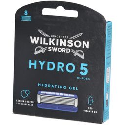 Wilkinson Sword Hydro 5 Ersatzklingen mit feuchtigkeitsspendendem Gel