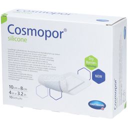 HARTMANN Cosmopor® Silikon steriles Pflaster 10 x 8 cm