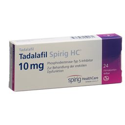 TADALAFIL Spirig HC Filmtabl 10 mg 24 Stk