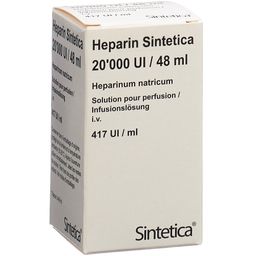 HEPARIN Sintetica 20000 IE/48ml Durchstf 48 ml