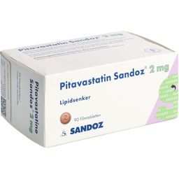 PITAVASTATIN Sandoz Filmtabl 2 mg 90 Stk