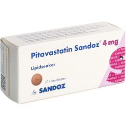 PITAVASTATIN Sandoz Filmtabl 4 mg 30 Stk