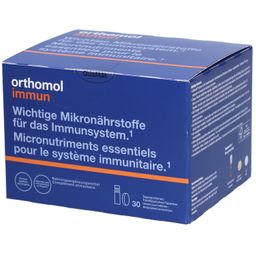 Orthomol Immun - Mikronährstoffe zur Unterstützung des Immunsystems - mit Vitamin C, Vitamin D und Zink - Trinkampullen/Tabletten