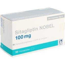 SITAGLIPTIN NOBEL Filmtabl 100 mg 98 Stk
