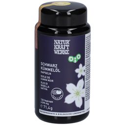 NATURKRAFTWERKE Huile de cumin noir bio 595 mg