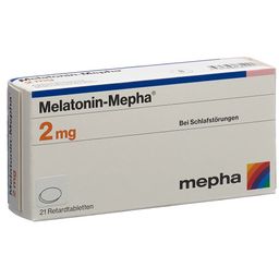 MELATONIN Mepha Ret Tabl 2 mg 21 Stk