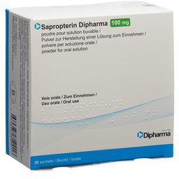 SAPROPTERIN Dipharma Plv 100 mg Btl 30 Stk