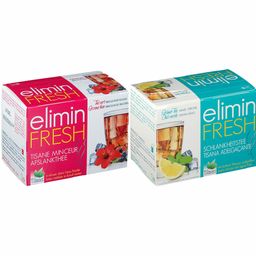 Tilman® elimin fresh Abnehmtee Grüner Tee + elimin fresh Abnehmtee Minze-Zitrone