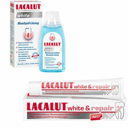 LACALUT white Solution pour bain de bouche + white & repair