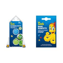 Tinti® Badekonfetti + Blubber Rakete