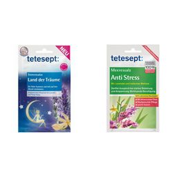 tetesept® Sel de mer Anti Stress + Sels sensuels Terre de rêve