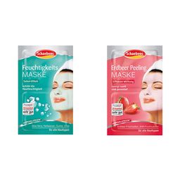 Schaebens Masque Hydratant + Schaebens Masque Fraise
