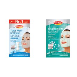 Schaebens Masque Hydratant + Schaebens Masque Boue de la Mer Morte