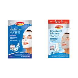 Schaebens Masque Hyaluronique + Schaebens Masque Boue de la Mer Morte