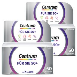 Centrum® Für Sie 50+, 60 St. mit Vitamin D und Vitamin C