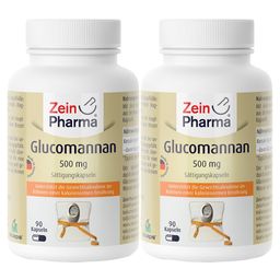 Glucomannan Capsules de satiété 500 mg ZeinPharma