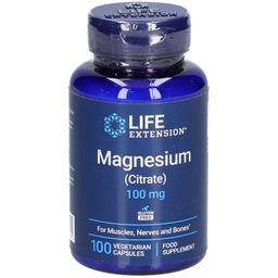 LIFE EXTENSION® Citrate de Magnéisum 100 mg